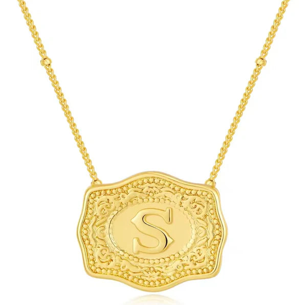 GallopGold - Handmade Buckle Necklace