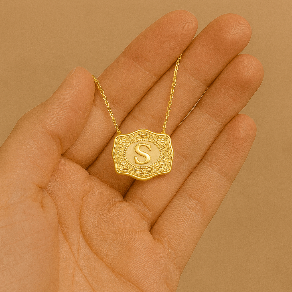 GallopGold - Handmade Buckle Necklace
